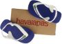 Havaianas Baby Brasil Logo Unisex Slippers Marine Blue - Thumbnail 7