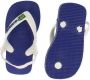 Havaianas Baby Brasil Logo Unisex Slippers Marine Blue - Thumbnail 8