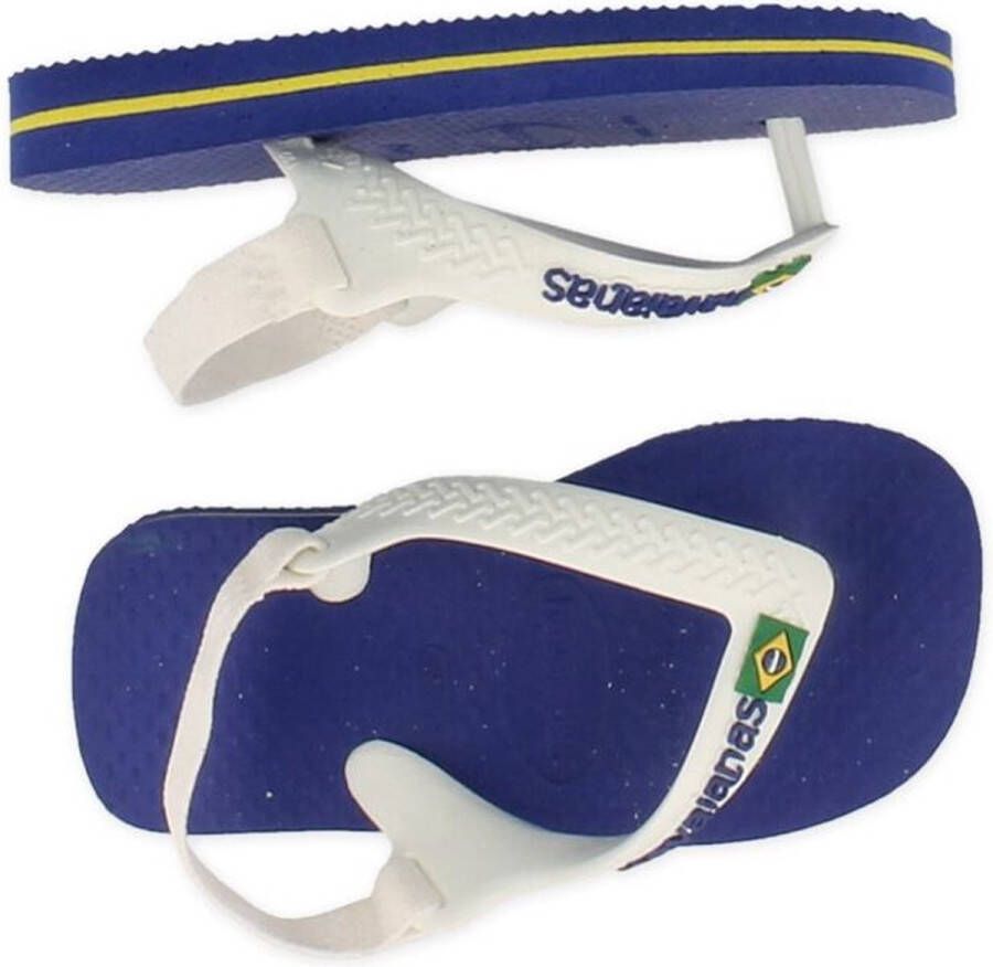 Havaianas Baby Brasil Logo II Slippers Marine Blue - Foto 8