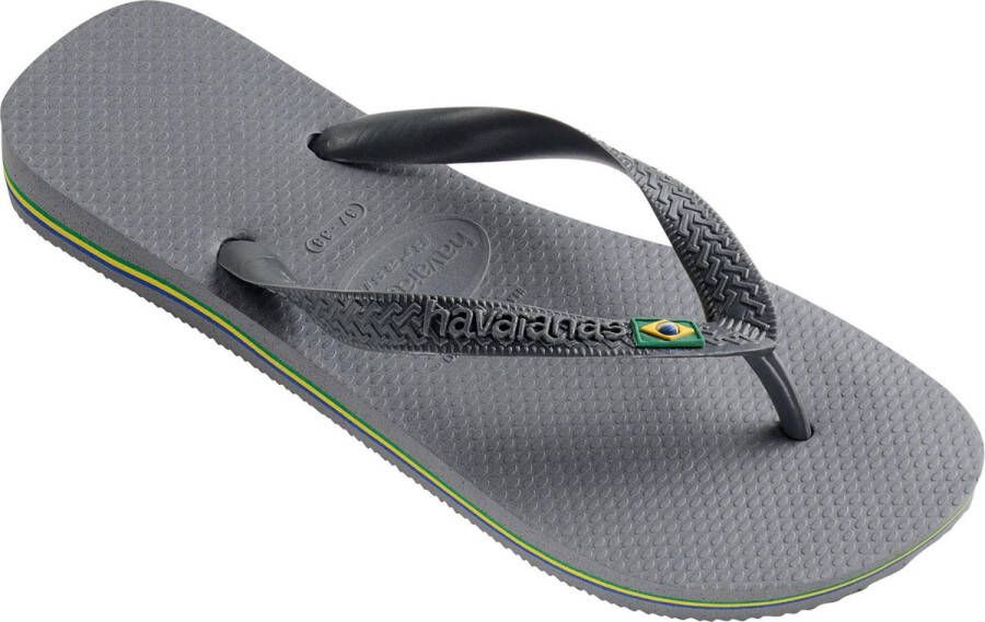 Havaianas Brasil Grijze Teenslippers