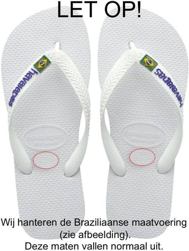 Havaianas Brasil Grijze Teenslippers