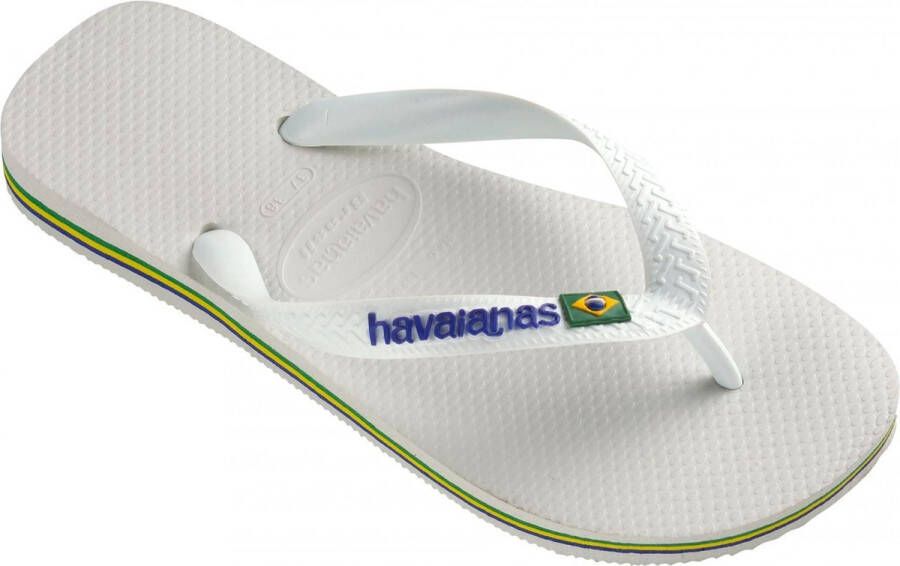 Havaianas Teenslippers Brasil Logo zomerschoen slippers poolslides met logo-opschrift - Foto 7