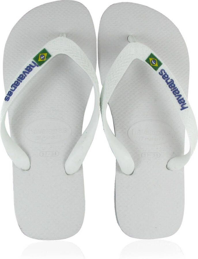 Havaianas Teenslippers Brasil Logo zomerschoen slippers poolslides met logo-opschrift - Foto 2