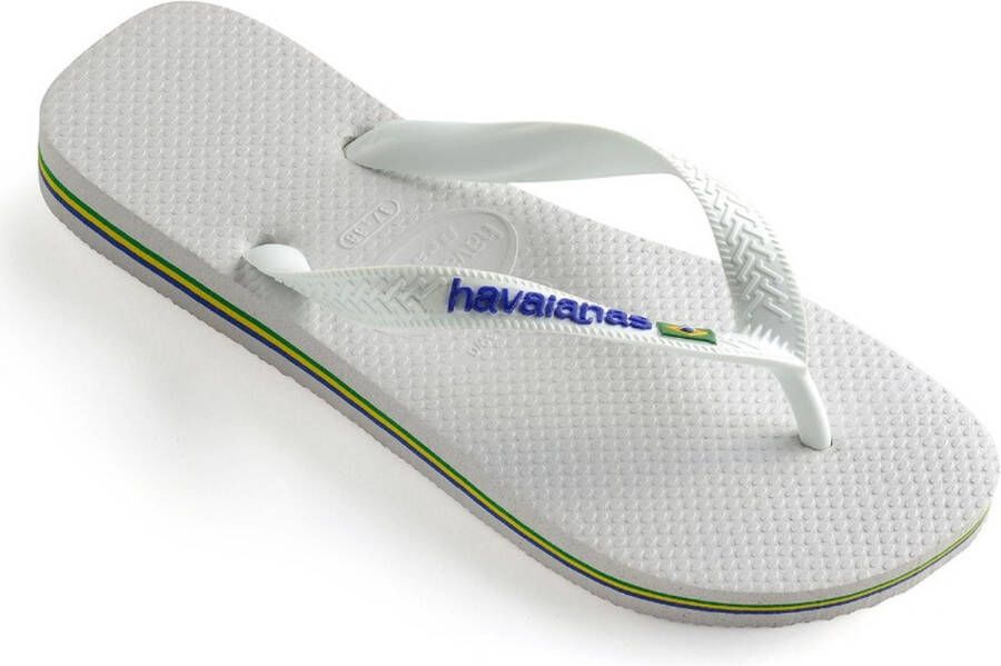 Havaianas Teenslippers Brasil Logo zomerschoen slippers poolslides met logo-opschrift - Foto 4