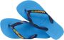 Havaianas Brasil Logo Unisex Slippers Turquoise - Thumbnail 15