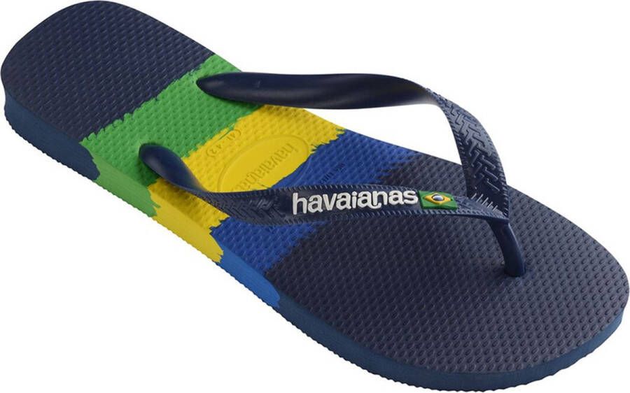 Havaianas Brasil Tech Unisex Slippers Donkerblauw