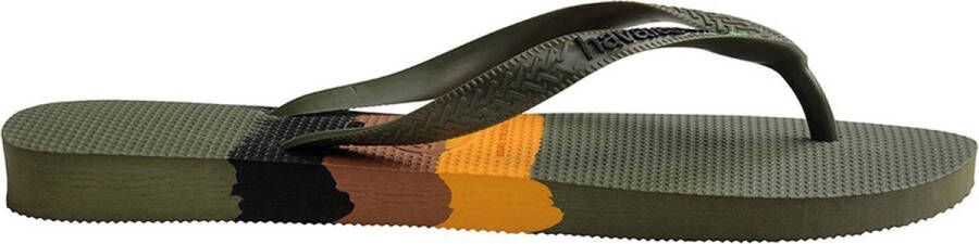 Havaianas Brasil Tech Unisex Slippers Groen - Foto 3