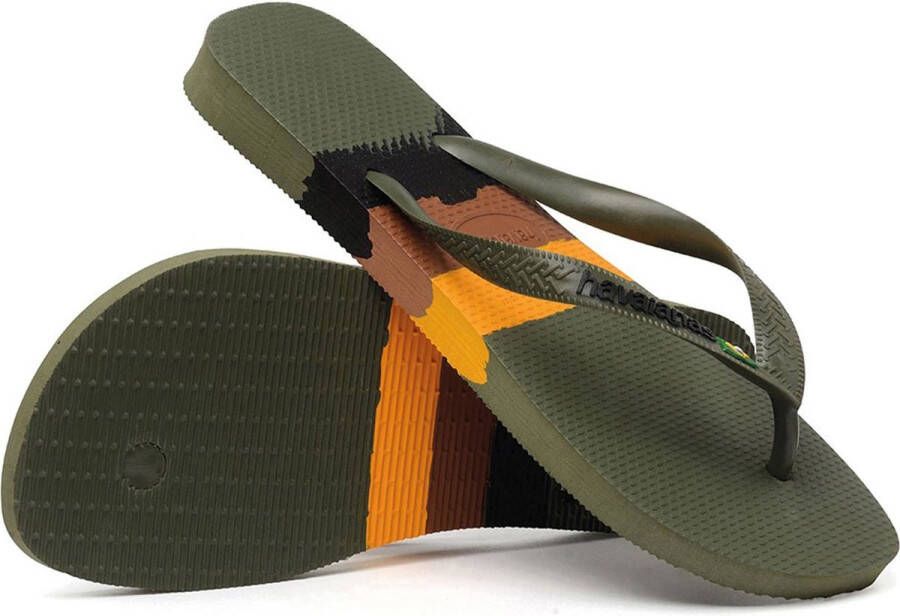 Havaianas Brasil Tech Unisex Slippers Groen