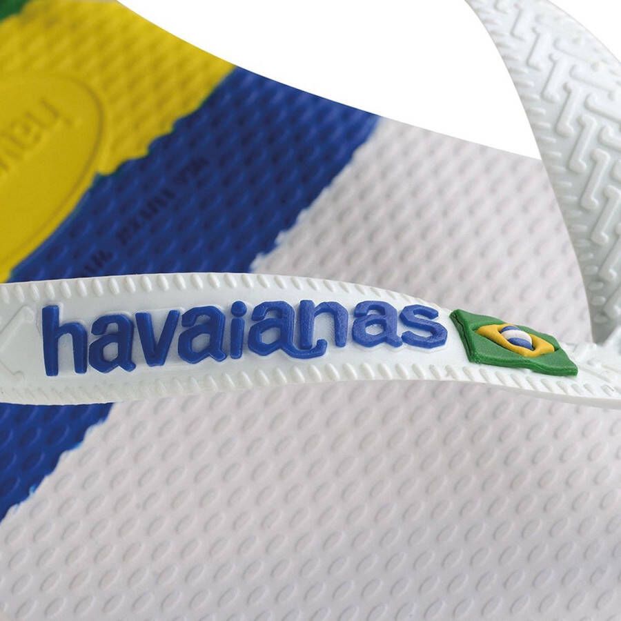 Havaianas Brasil Tech Unisex Slippers Wit