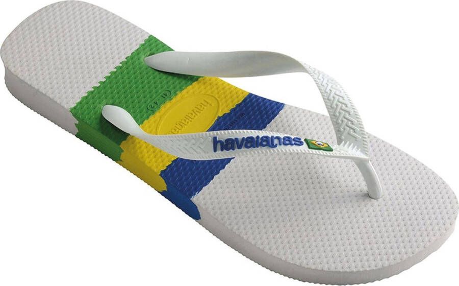 Havaianas Brasil Tech Unisex Slippers Wit