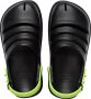 Havaianas Kids Clog Jongens Slippers Zwart Lime Groen - Thumbnail 4