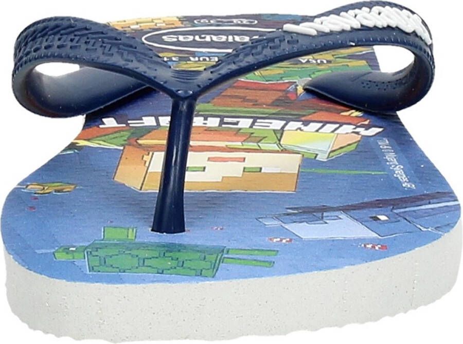 Havaianas Minecraft Unisex Slippers Blauw Navy