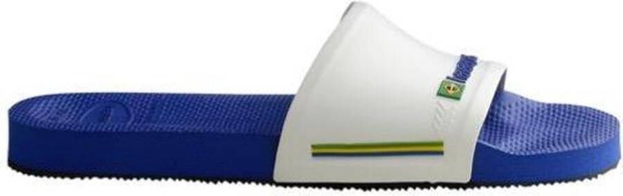 Havaianas Slide Brasil Blauw Badslippers Uniseks