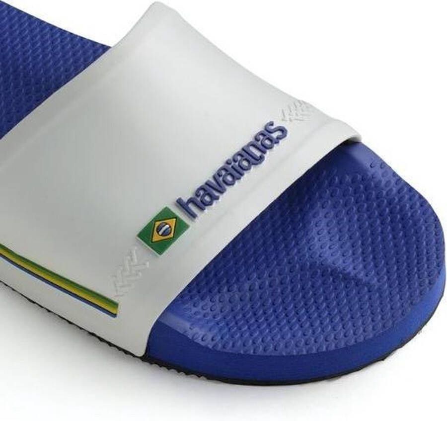 Havaianas Slide Brasil Blauw Badslippers Uniseks