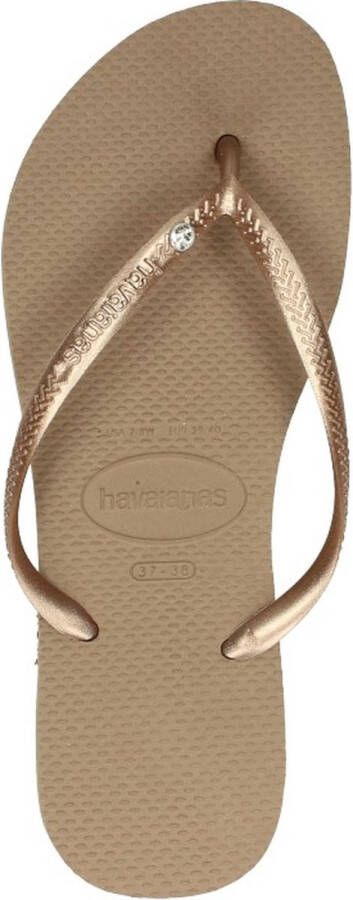 Havaianas SLIM CRYSTAL SW II Rosé Dames Slippers