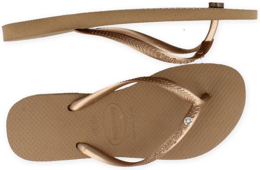 Havaianas SLIM CRYSTAL SW II Rosé Dames Slippers