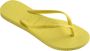 Havaianas Slim Sandalen geel olijfgroen - Thumbnail 4