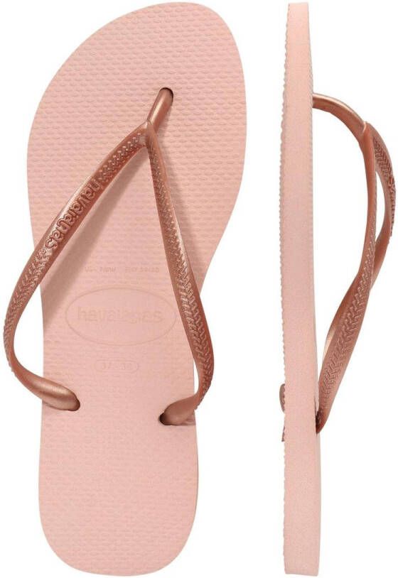 Havaianas Slim Dames Slippers Lichtroze