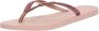 Havaianas Slim Glitter Dames Slippers Ballet Rose - Thumbnail 15
