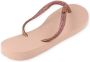 Havaianas Slim Glitter Dames Slippers Ballet Rose - Thumbnail 6