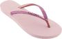 Havaianas Slim Glitter Dames Slippers Ballet Rose - Thumbnail 8