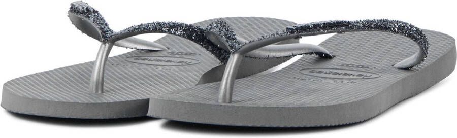 Havaianas Slim Glitter Ii Dames Slippers Grijs