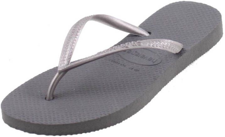 Havaianas Slim Meisjes Slippers Steel Grey