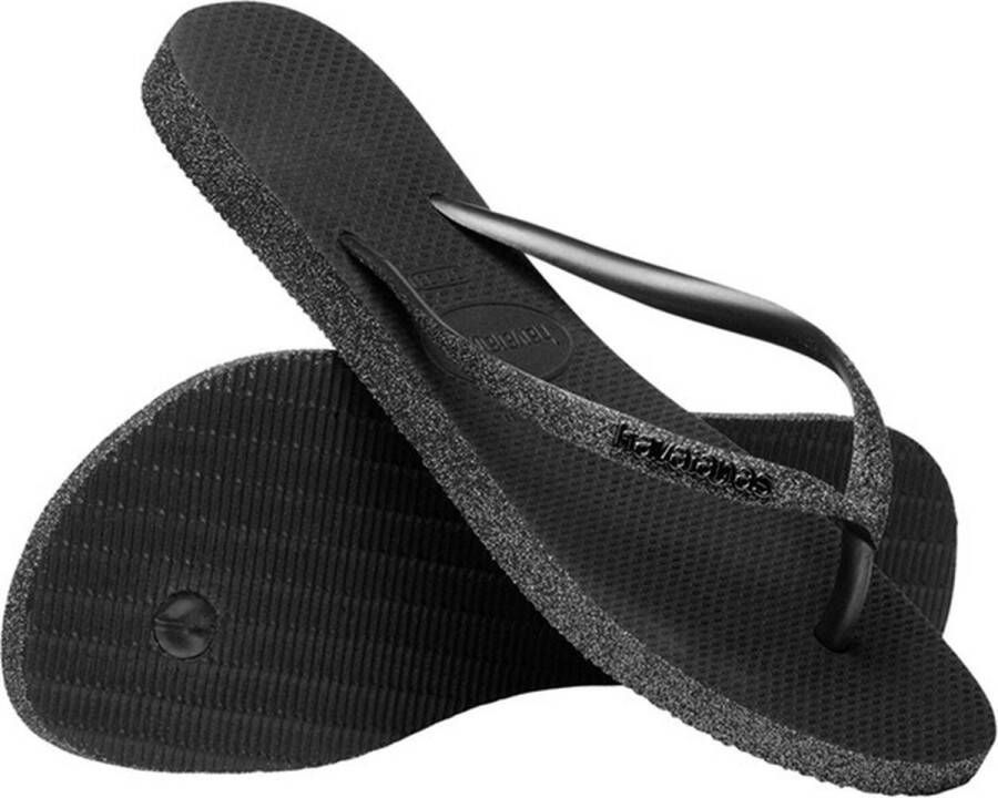 Havaianas Slim Sparkle Ii Dames Slippers Zwart