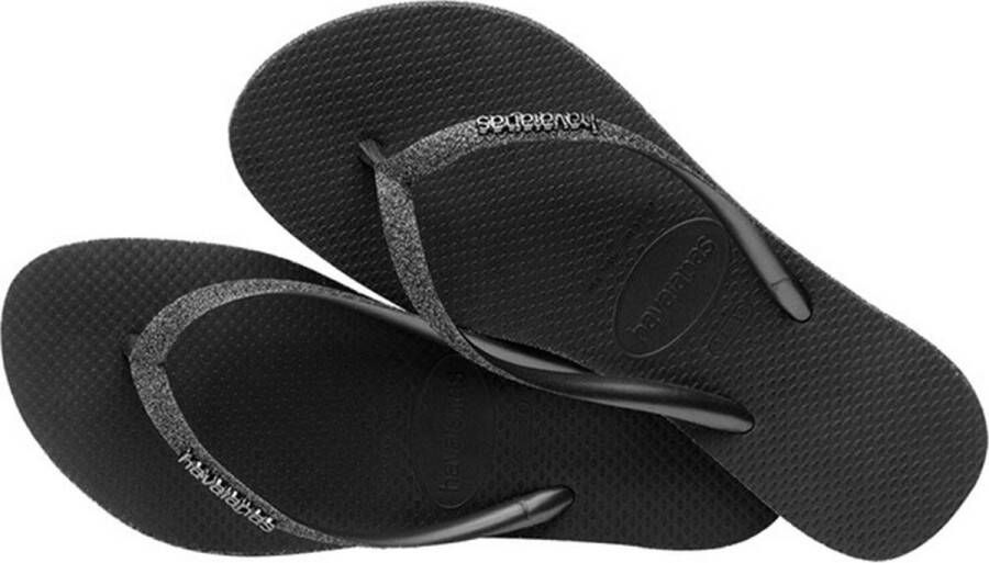 Havaianas Slim Sparkle Ii Dames Slippers Zwart