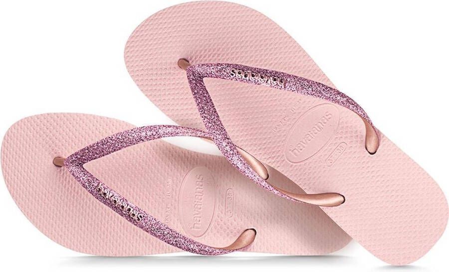 Havaianas Slippers Flipflops Kids Slim Shiny Roze