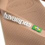 Havaianas Women's Brasil Logo Sandalen beige bruin - Thumbnail 7