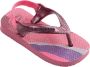 Havaianas Baby Palette Glow teenslippers roze - Thumbnail 12
