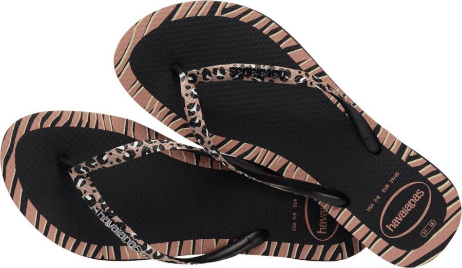 Havaianas 4147966 slim animals fashion zwart Kleur Zwart) - Foto 4