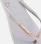 HAVAIANAS Slippers Dames Square Glitter Maat: 41 42 Materiaal: Rubber Kleur: Grijs - Thumbnail 8