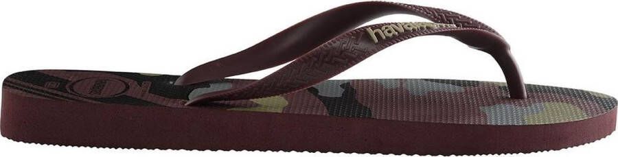 Havaianas Top Camu Heren Slippers Grape Wine - Foto 5