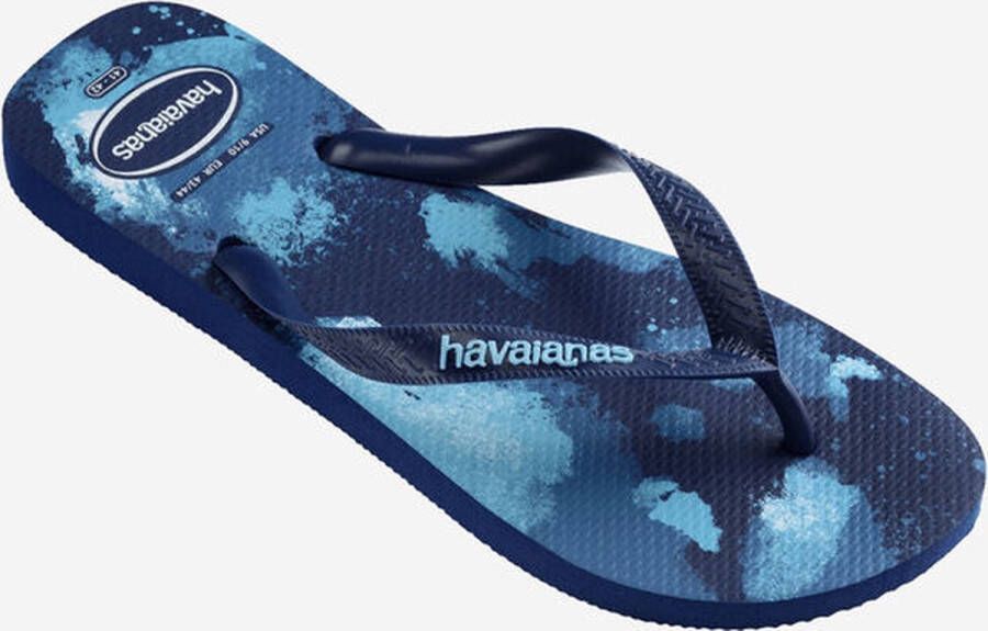 Havaianas Top camu navy blue slipper Kleur Blauw)