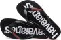 Havaianas Top Logomania 2 Unisex Slippers Zwart Rood - Thumbnail 11