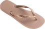 Havaianas Top Tiras Dames Slippers Rose Gold - Thumbnail 1