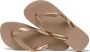 Havaianas Top Tiras Dames Slippers Rose Gold - Thumbnail 4