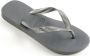 Havaianas Top Tiras Dames Slippers Steel Grey - Thumbnail 5