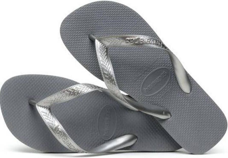 Havaianas Top Tiras Dames Slippers Steel Grey