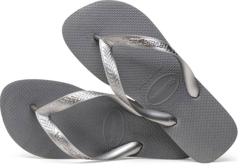Havaianas Top Tiras Dames Slippers Steel Grey