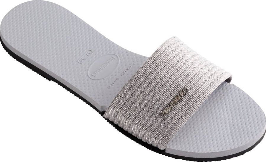 Havaianas You Malta Metallic Dames Slippers Ice Grey