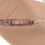 Havaianas 4148257 Square logo metallic rose gold taupe zool Kleur Multi) - Thumbnail 5