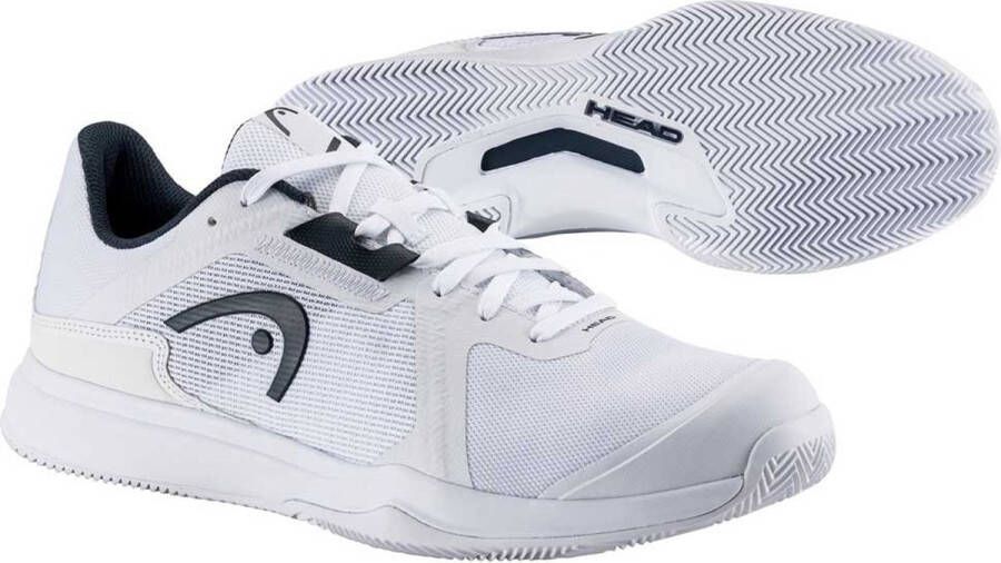 HEAD RACKET Men's Tennis Shoes Head Sprint Team 3.5 Clay White Men