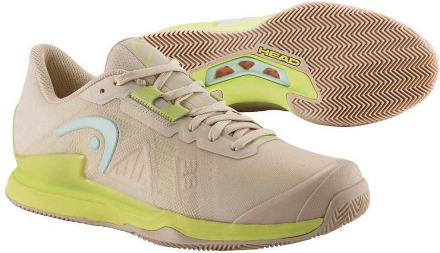 HEAD RACKET Sprint Pro 3.5 Clay Gravel Schoenen Beige 1 2 Vrouw - Foto 2