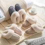 Heavency® Pantoffels en Fluffy Open Sloffen met Pluche Voering Antislip Zool – Heavency ® Grijs - Thumbnail 3