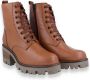 Hee! Dames Bottine Cognac COGNA - Thumbnail 2