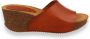 Hee! Dames Slipper Cognac COGNA - Thumbnail 3