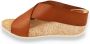 Hee! Dames Slipper Cognac COGNA - Thumbnail 12
